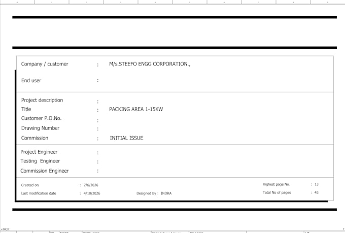 design professional eplan p8 electrical schematics and ga drawing